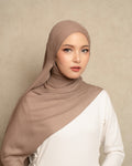 Crinkle Modal in Mocha Cream